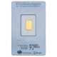 1 Gm Suisse Gold bar 999.9 Purity