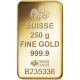 250 Gm Suisse Gold Bar 999.9 Purity